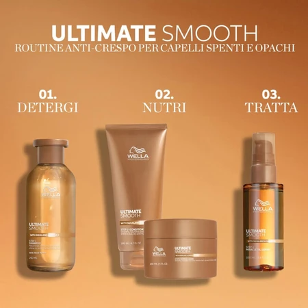 Wella Ultimate smooth - gladmakende shampoo 250 ml