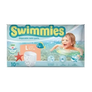Bañadores Serenity - 10 pañales de piscina talla l (12-17 kg)