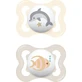 Mam Air -2 sucettes en silicone neutre 2-6m