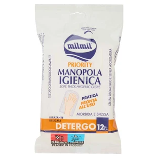 Bouton hygiénique Mil mil Detergo - 12 boutons hygiéniques sans rinçage pour personne alitée