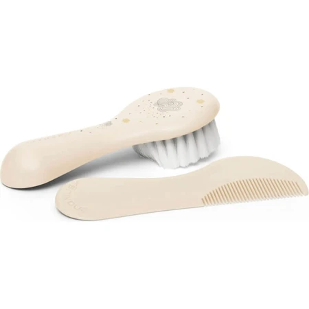 Suavinex brush and comb set white