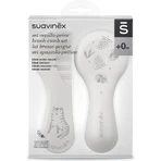 Suavinex brush and comb set white