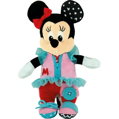 Clementoni Disney baby dres me up minnie - soft toy montessori method