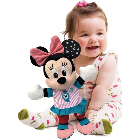 Clementoni Disney baby dres me up minnie - soft toy montessori method