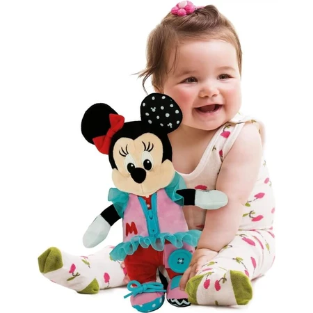 Clementoni Disney baby dres me up minnie - soft toy montessori method