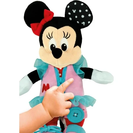 Clementoni Disney baby dres me up minnie - soft toy montessori method