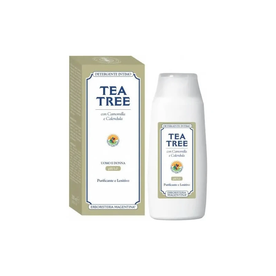 Erboristeria magentina Tea tree - verzachtende intieme reiniger 200 ml