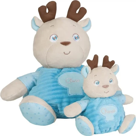 Chicco reindeer soft cuddles big toy for baby 0m+