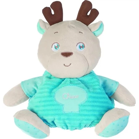 Chicco reindeer soft cuddles big toy for baby 0m+