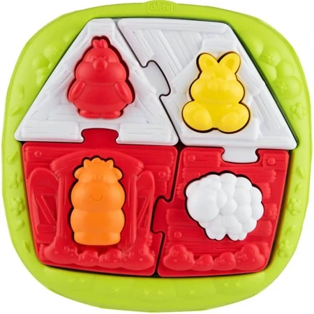 Chicco smart2play casa &amp; granja - puzzle 2en1