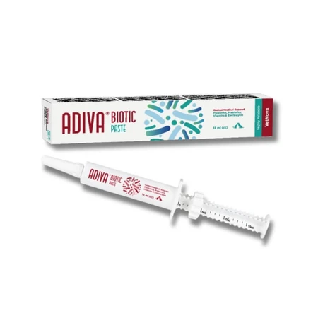 Vetnova Adiva biotic paste - aliment complémentaire symbiotique pour animaux 15 ml