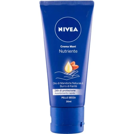 Nivea crème nourrissante pour les mains à l'huile d'amande 30 ml