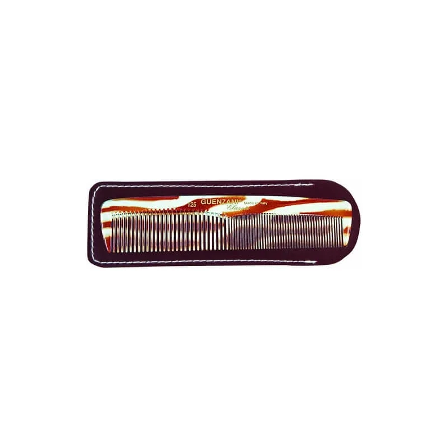 Guenzani Classic radofitto Taschenkamm mit Etui 125
