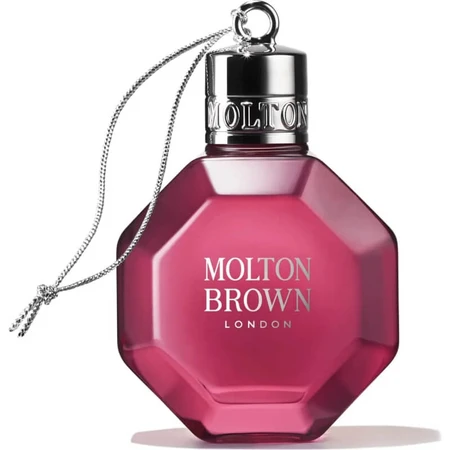 Molton brown Vurige roze peper feestbal - kerstbal met douchegel 75 ml