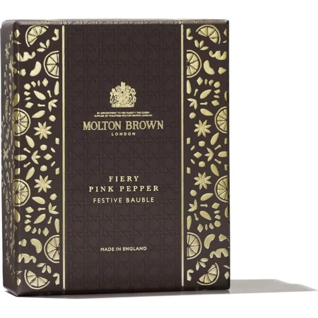Molton brown Vurige roze peper feestbal - kerstbal met douchegel 75 ml