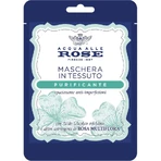 Agua de rosas purificante - Mascarilla facial antiimperfecciones matificante de tela