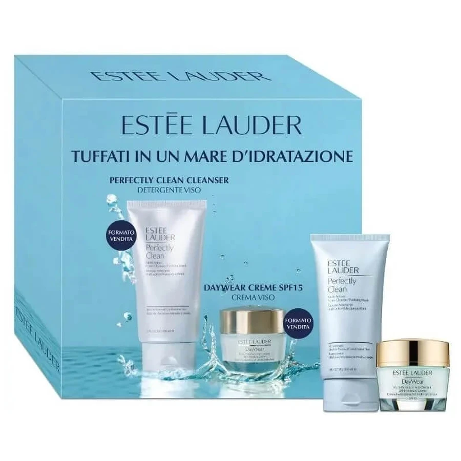 Estee lauder daywear spring set - cleansing and moisturizing facial treatment