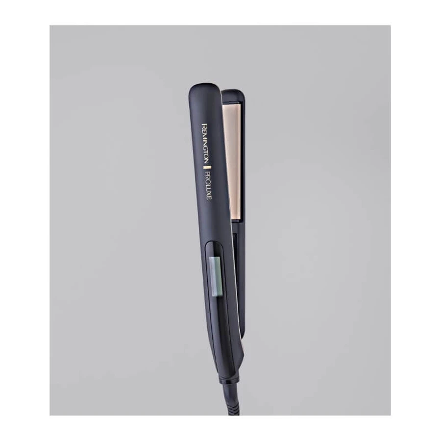 Remington Proluxe midnight edition - Keramik-Haarglätter optiheat Technologie