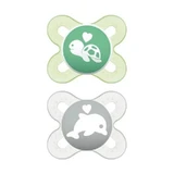 Mam Start nano - 2 soothers silicone teat 0-2 months neutral