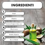 Pharma5pet Naturfresh5 - gel natural para la limpieza sin agua del pelo de perros y gatos 200 ml