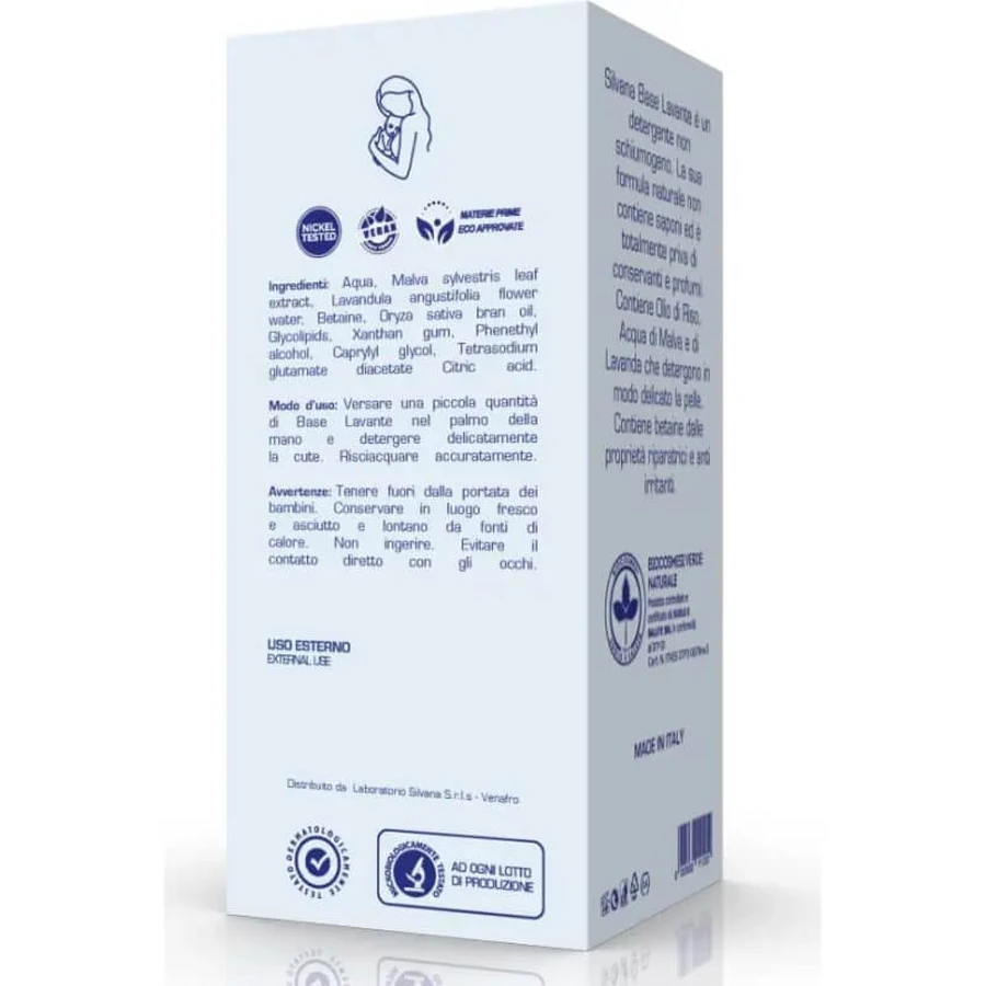 Laboratorio silvana Washing base - organic body and hair cleanser 500 ml