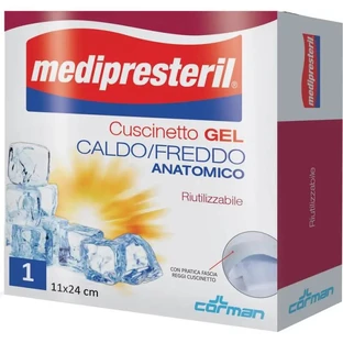 Medipresteril gel pad anatomique chaud/froid et réutilisable 11x24 cm