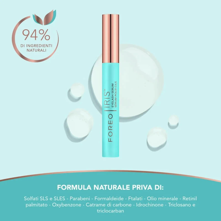 Foreo iris pro-strength eyelash serum - Wimpernserum zur Verlängerung und Vergrößerung der Wimpern
