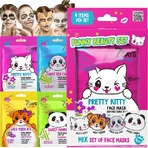 7 zile Set de frumusețe amuzant - 4 măști de față