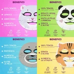 7 zile Set de frumusețe amuzant - 4 măști de față