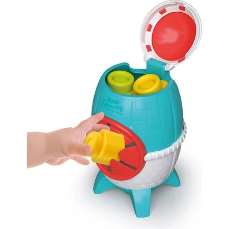 Clementoni Soft clemmy 17806 - space rocket - construction set