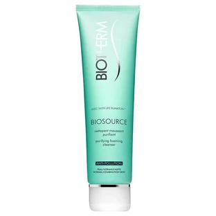 Biotherm biosource - anti-pollution nettoyant moussant purifiant pour peaux normales et mixtes 150 ml
