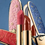 Guerlain rouge g - cover met dubbele spiegel rood roos