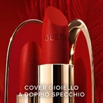 Guerlain rouge g - cover met dubbele spiegel rood roos