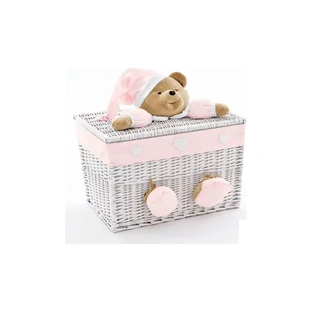 Nanan puccio hutkoffer groot roze 12032
