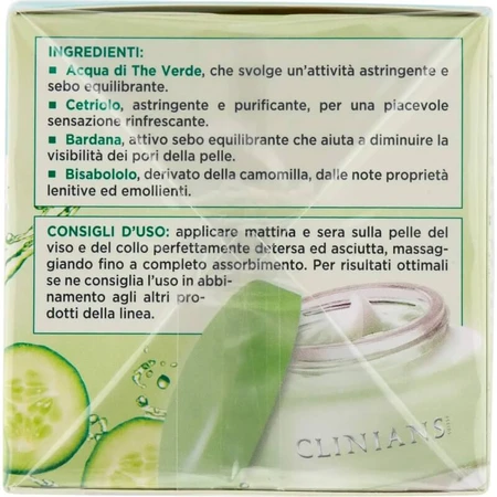 Clinians Hydra plus - mattierendes, feuchtigkeitsspendendes Creme-Gel für Mischhaut und fettige Haut 50 ml