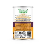Natural trainer Sensitive zonder gluten eend - voeding voor middelgrote en grote volwassen honden 400 gr.
