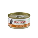 Almo nature Hfc natural kip en kaas - natvoer voor volwassen katten 70 gr.