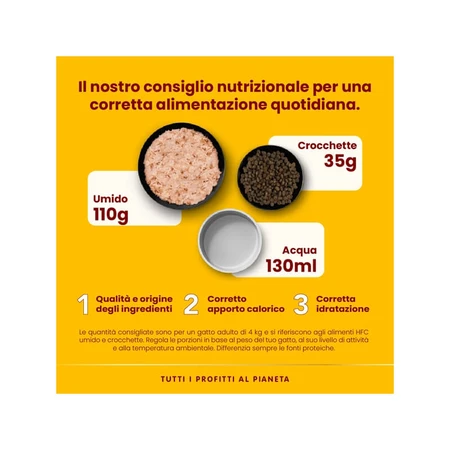 Almo nature Hfc natural kip en kaas - natvoer voor volwassen katten 70 gr.