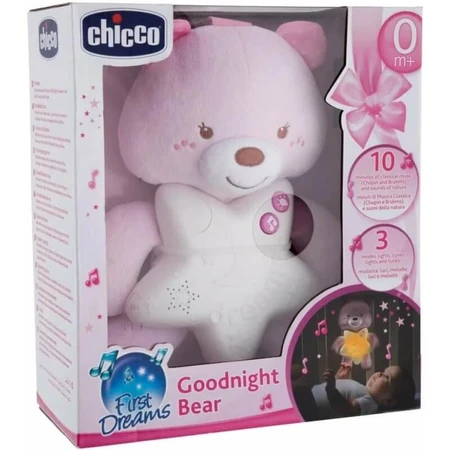 Chicco goodnight bear pink 0m+