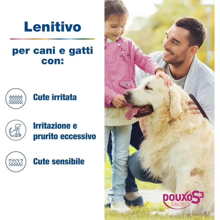Ceva Tiergesundheit Douxo s3 calm - Seife für Juckreiz und Irritationen Hunde und Katzen 100 gr