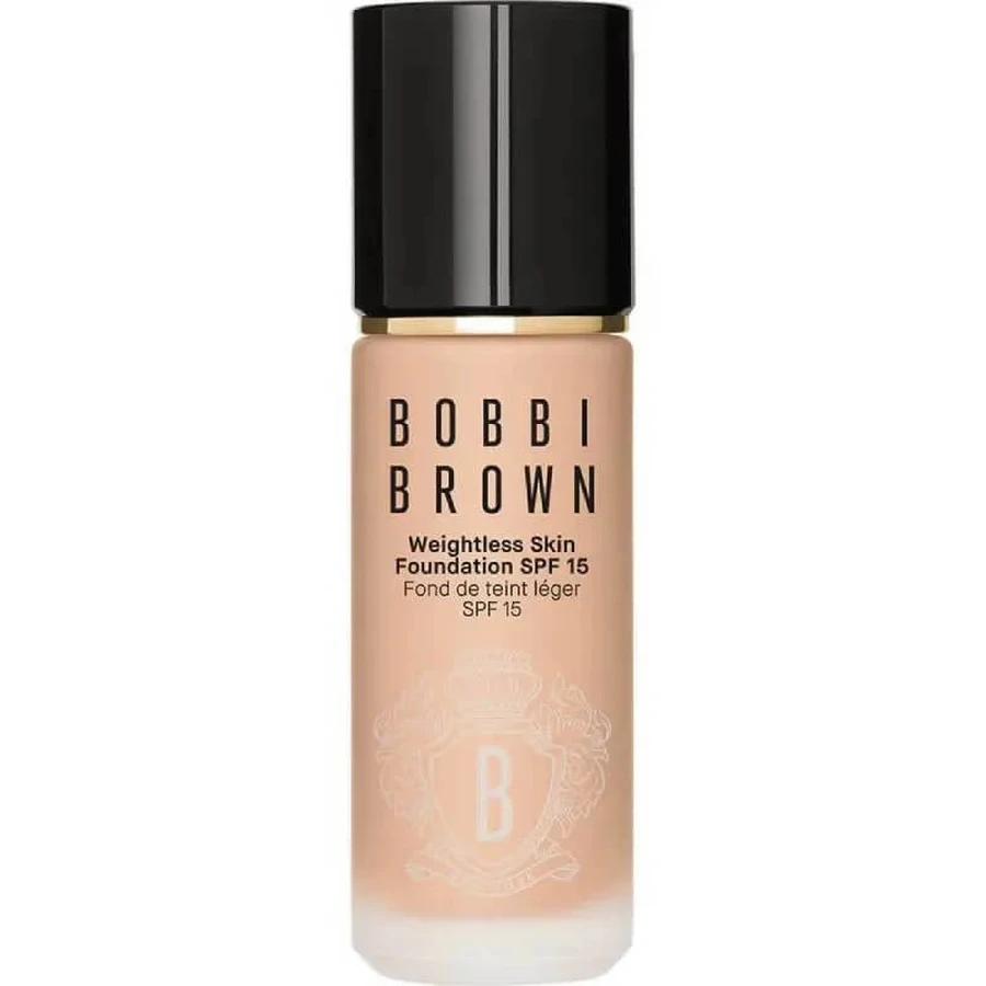 Bobbi brown weightless skin foundation - base de maquillaje mate spf 15 - cool beige