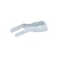 Aerosol fork with aerosol connection for aerosol therapy