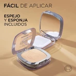 L'oreal paris Accord parfait - poudre du soir effet naturel n. 3d3w beige doré