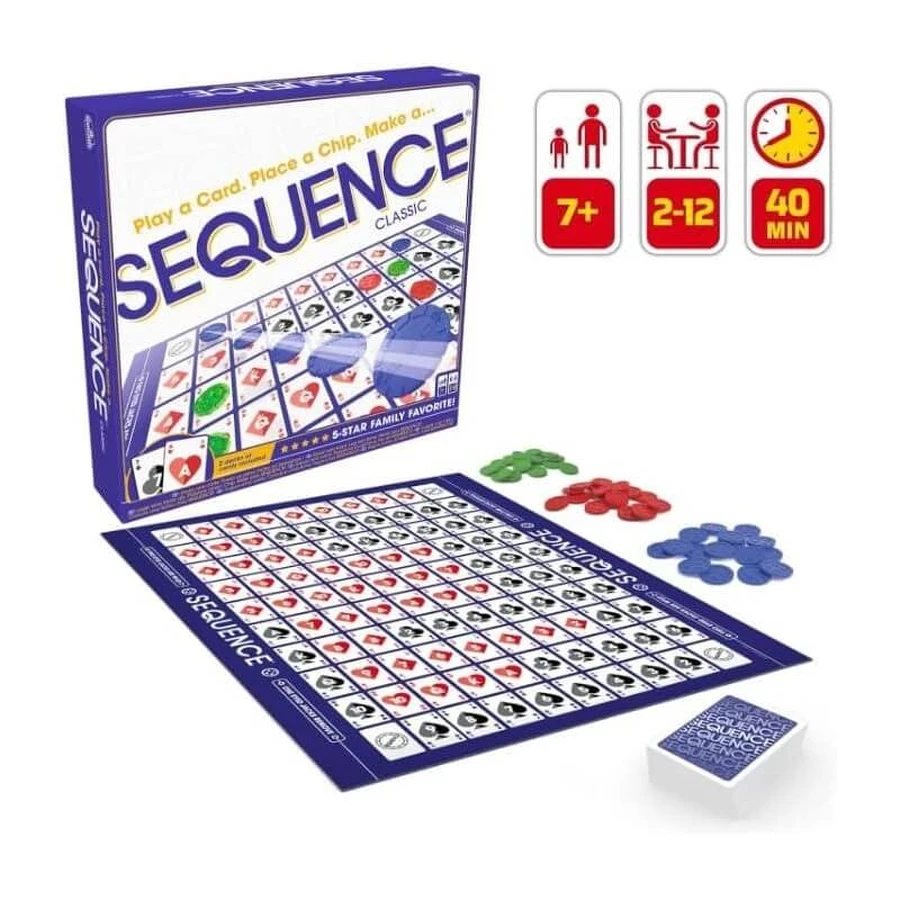 Goliath Sequence original - strategisches Brettspiel für Familien und Kinder ab 7 Jahren