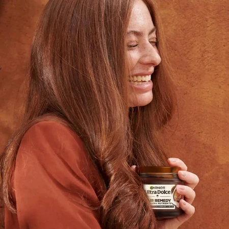 Garnier ultra sweet hair remedy kokosmelk en macadamia - masker voor droog haar 340 ml
