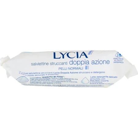 Lycia Double Action - 20 make-upverwijderingsdoekjes voor de normale huid