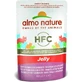 Almo nature Hfc jelly tuna and shrimp - complementary wet food for adult cats 55 gr