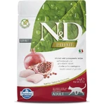 Farmina N&amp;d prime adult met kip en granaatappel - volledige voeding voor katten 300 gr.
