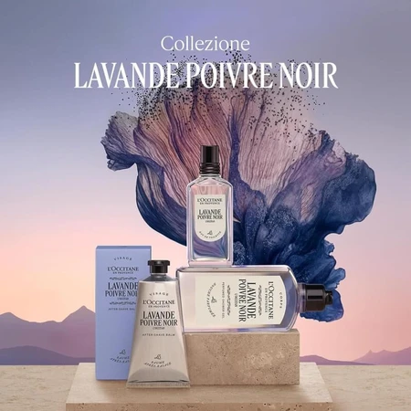 L'occitane lavande poivre noir - gel de ducha perfumado para cuerpo y cabello 250 ml