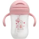 Taza de aprendizaje Kiokids 300 ml rosa